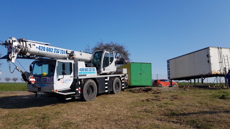 Pronájem autojeřábu Liebherr LTM 1030-2.1