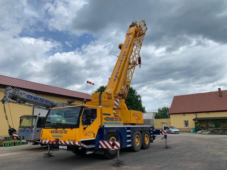 Pronájem autojeřábu Liebherr LTM 1055-3.1